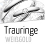 Klassische Trauringe aus Weissgold von 123GOLD